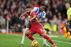 Hasil Liverpool vs Brighton: Skor 2-1
