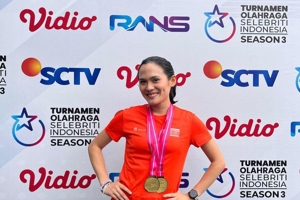 Emyr Razan dan Sheryl Sheinafia Borong Medali di Turnamen Olahraga Selebriti Indonesia Season 3