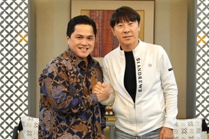 Erick Thohir Apresiasi Shin Tae-yong di Media Korea Selatan: Sangat Menghormati Berbagai Pencapaiannya