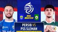 Link Siaran Langsung Big Match BRI Liga 1: Persib vs PSS Sleman pada Matchweek 30 di Vidio