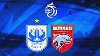 Link Live Streaming BRI Liga 1: PSIS Vs Borneo FC