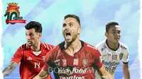 10 Pesepak Bola Indonesia Terbaik di Liga 1 pada Satu Dekade Terakhir