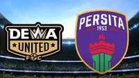 Link Live Streaming BRI Liga 1: Dewa United Vs Persita