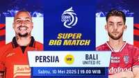 Live Streaming Big Match BRI Liga 1: Persija Jakarta vs Bali United di Vidio