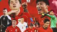 Susunan Pemain Timnas Indonesia Vs China: 4 Pemain Liga 1 Starter, Mees dan Kevin Diks Cadangan, Emil Audero Debut