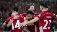 Timnas Indonesia Jungkalkan China di SUGBK, Top Skorer Liga 1 2018: Tim Garuda Tampil Memukau