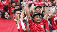 Banner Suporter Timnas Indonesia di Osaka Bikin Netizen Jepang Terharu, Tulisannya: Kami Juga Mau Ikut ke Piala Dunia